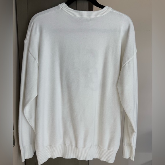 Orange Kiss Essentials Bear Patch Sweater - Picture 11 of 11